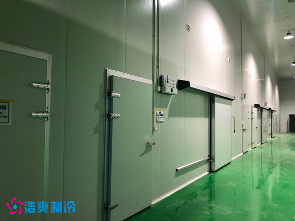 100噸香菜保鮮冷庫安裝成本是多少？_浩爽制冷
