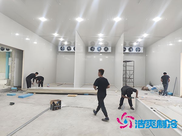 5000平米生鮮冷鏈果蔬保鮮冷庫建造安裝造價多少錢？-浩爽制冷